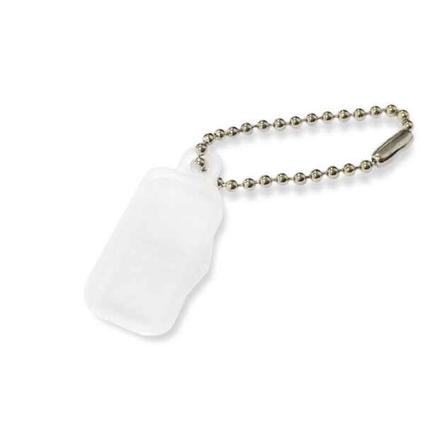 Funda portátil de plástico para pilas